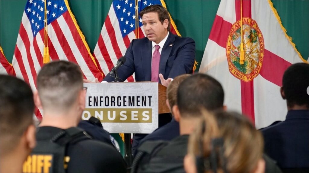 Ron desantis law enforcement bonuses 2026